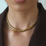 Cameron Chain Choker Necklace