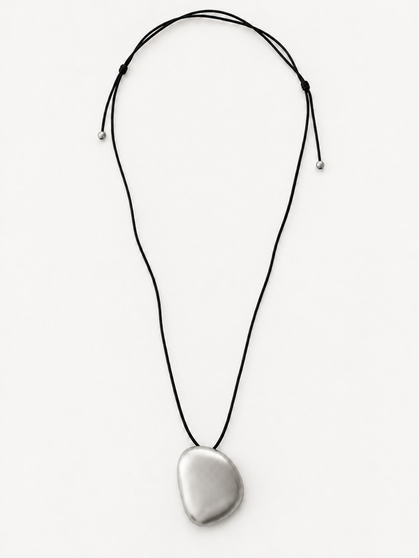 Nora Silver Adjustable Cord Necklace