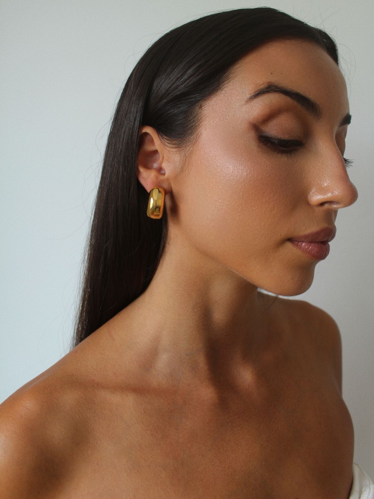 Drop Golden Earrings