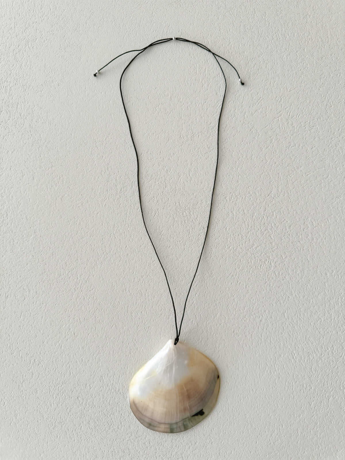 Jingle Seashell Adjustable Cord Necklace