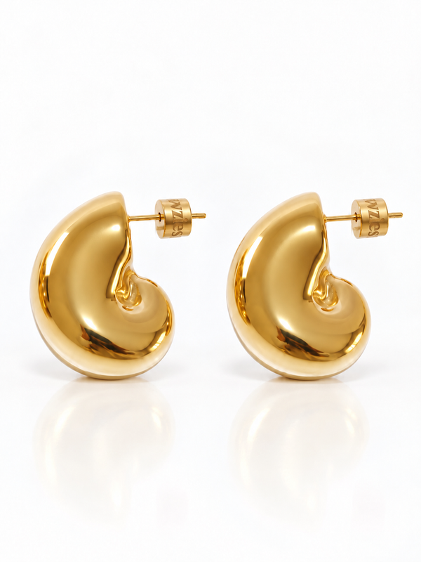 Drop Golden Earrings
