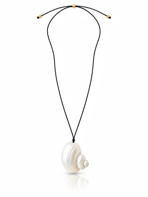 Venus Seashell Adjustable Cord Necklace