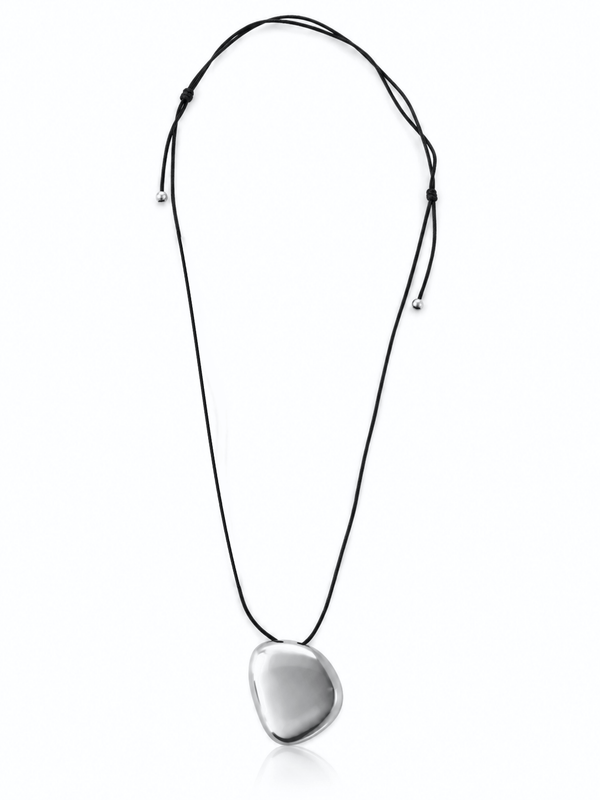 Nora Silver Adjustable Cord Necklace