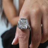 Felicia Bold Silver Ring