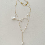 Ava Duo Set Natural Baroque Pearl Necklace