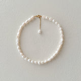 Ocean Natural Baroque Pearls Choker