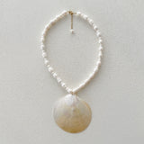 Milos Pearl Shell Necklace