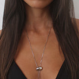 The Slider Silver Necklace