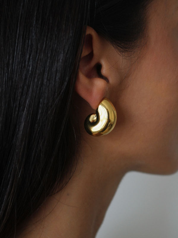 Drop Golden Earrings