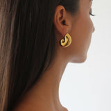 Drop Golden Earrings
