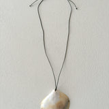 Jingle Seashell Adjustable Cord Necklace