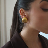 Charlotte Golden Earrings