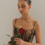 Polly Golden Choker Necklace