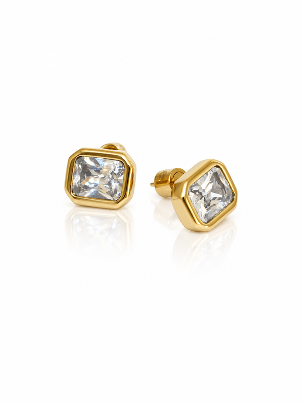 The Classic Square Stud Earrings