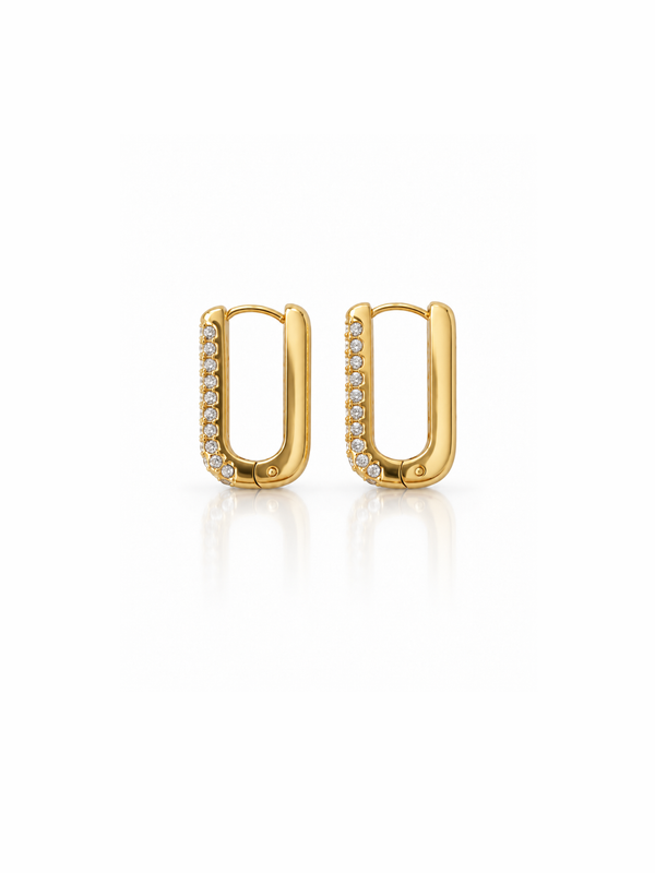 Grace Golden Hoops