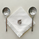 Shelly Silver Brooch