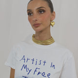 The Valentine Golden Earrings