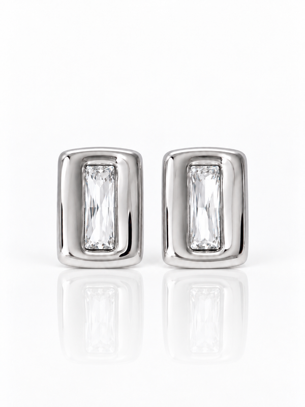 Camille Silver Earrings