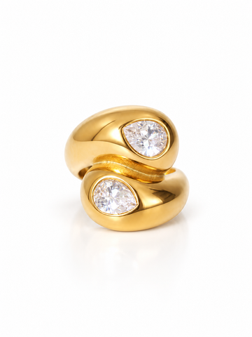 Janice Chunky Golden Ring