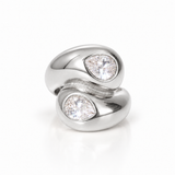 Janice Chunky Silver Ring