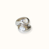 Janice Chunky Silver Ring
