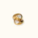Janice Chunky Golden Ring