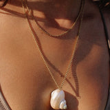 Soléa Long Seashell Necklace