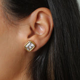 The Classic Square Stud Earrings