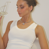 Polly Silver Choker Necklace