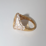 The Pinky Pavé Ring