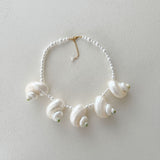 Puglia Pearl Shell Necklace