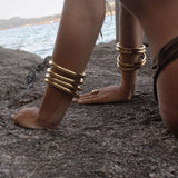 Duo Sleek Bangle Bracelets