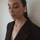 Charlotte Golden Earrings