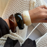 The Espresso Bangle Bracelet