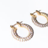 Amber Medium Hoops