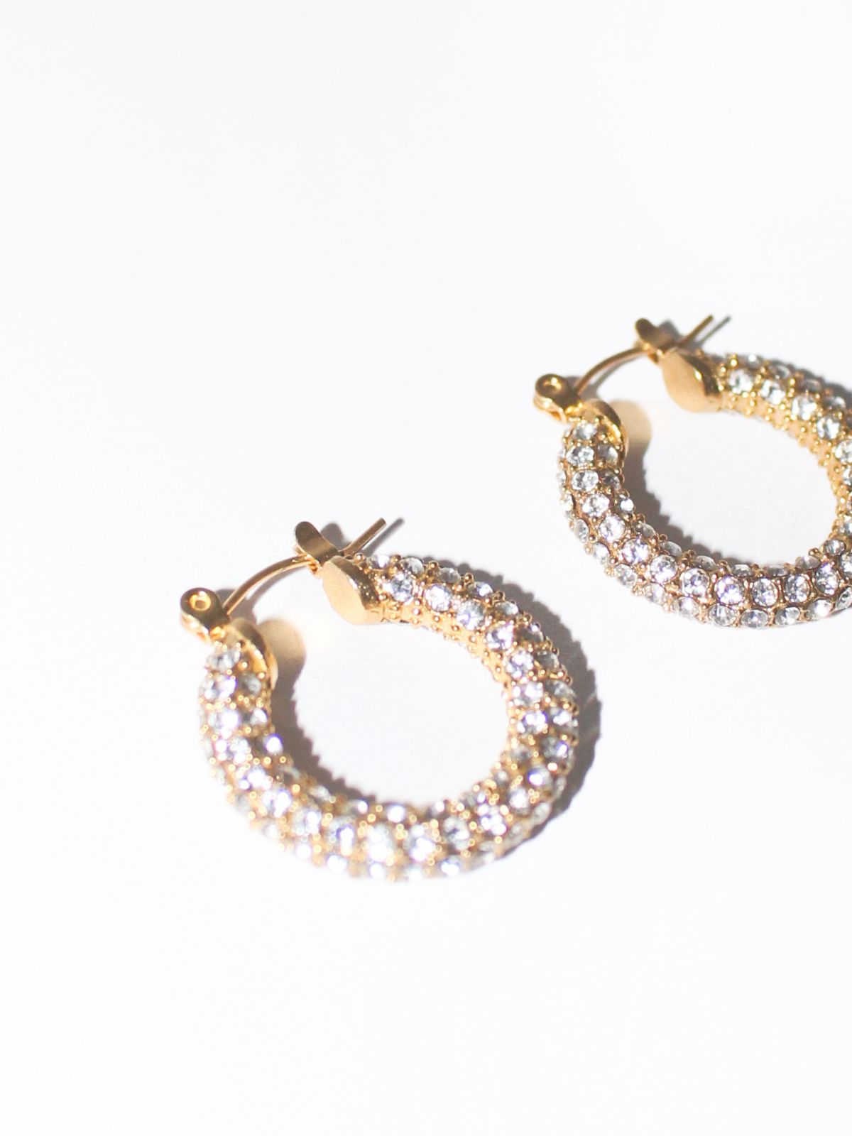 Amber Medium Hoops