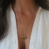 The Slider Golden Necklace