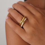 Bold Mia Stacked Ring