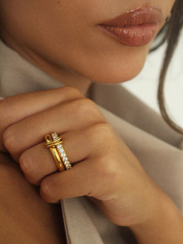 Bold Mia Stacked Ring