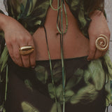 Gaia One Size Spiral Ring
