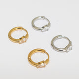 Demi Golden Huggie Hoops