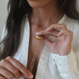 The Slider Golden Necklace