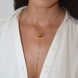 The Slider Golden Necklace