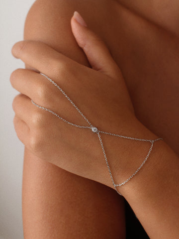 The Ultimate Silver Hand Chain