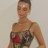 Polly Golden Choker Necklace