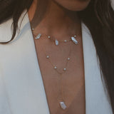 Ava Duo Set Natural Baroque Pearl Necklace
