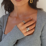 Duo Link Earrings