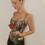 Polly Golden Choker Necklace