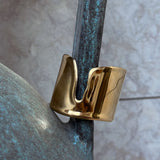 The Muse Golden Cuff Bracelet