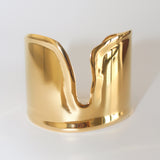 The Muse Golden Cuff Bracelet